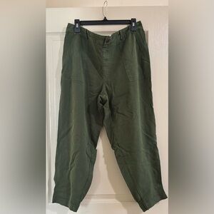 AnyBody Olive Green women’s joggers LP